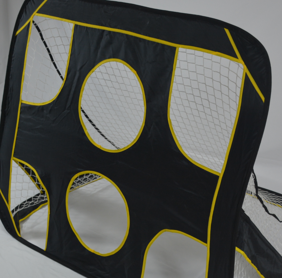 Waterproof thread stitching on sports net edge binding