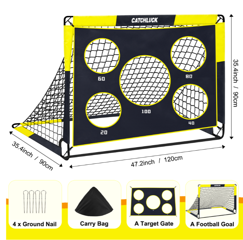Soccer goals and training nets manufactured by ZRC Textile