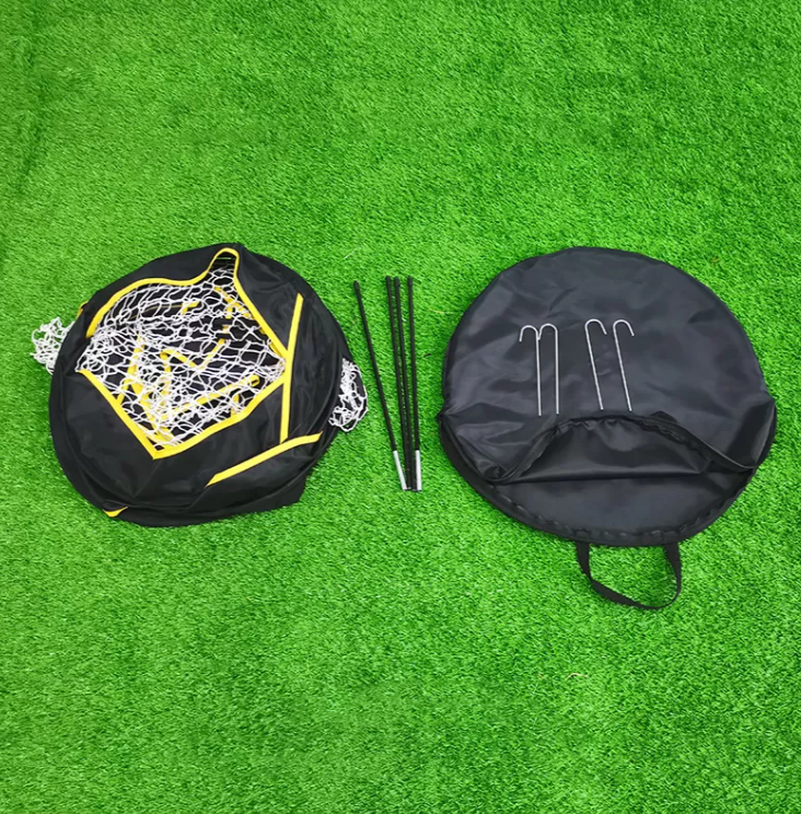 Side-by-side comparison of different colorway variants of the same golf training set