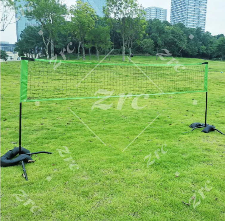 Badminton portable adjustable height iron frame tennis set - ZRC-VTN002