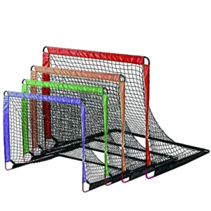 4 nets with one set metal rods soccer shooting goal set - ZRC-SG022