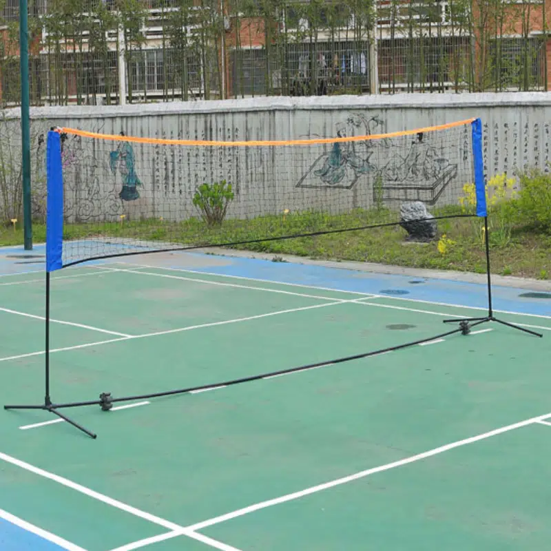 Mobile adjustable height frame freestanding volleyball tennis badminton net - ZRC-VTN003
