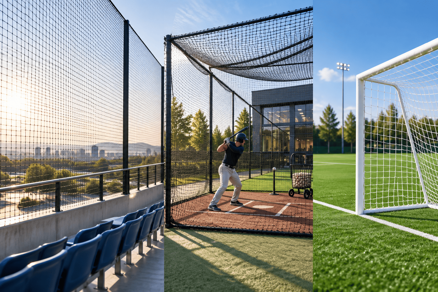 The sports netting industry highlights global growth trends in safety nets, training nets, and soccer goal nets Sports netting growth trends
