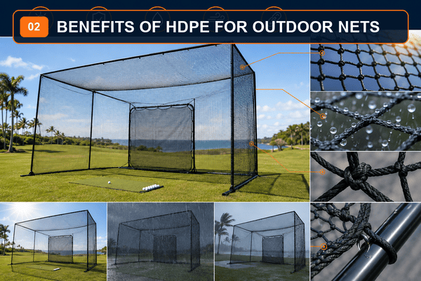 Reasons HDPE Sports Nets Excel Outdoors Benefits of HDPE for Outdoor Nets