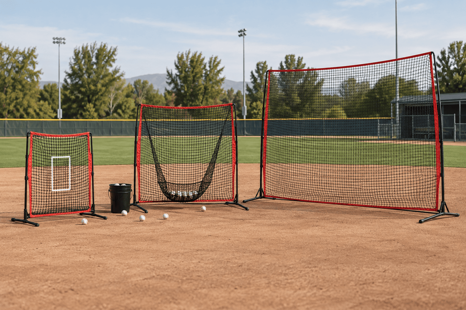 Baseball net sizes for teams