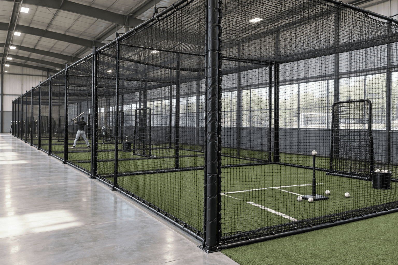 Baseball net use scenarios