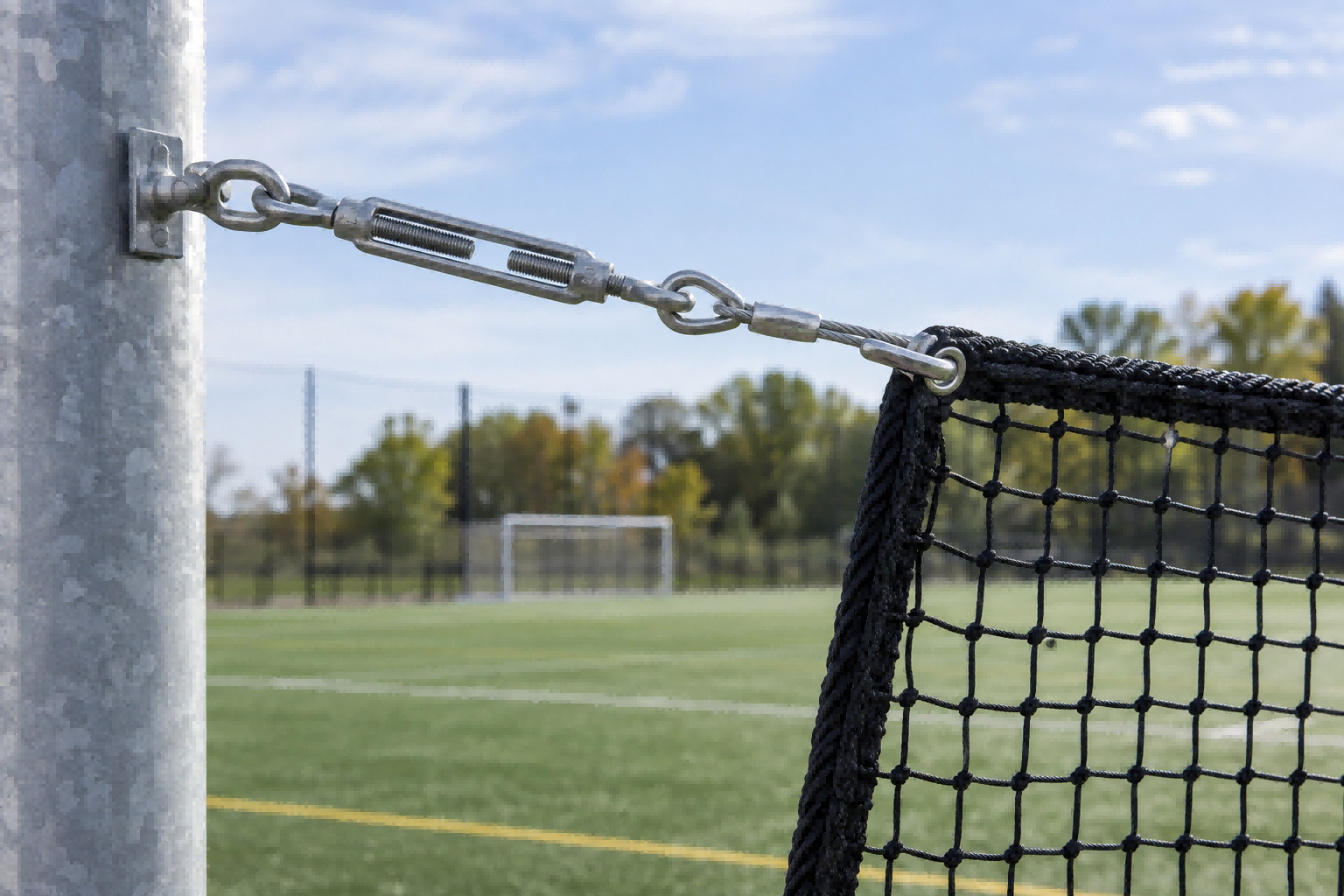 sports barrier installation systems