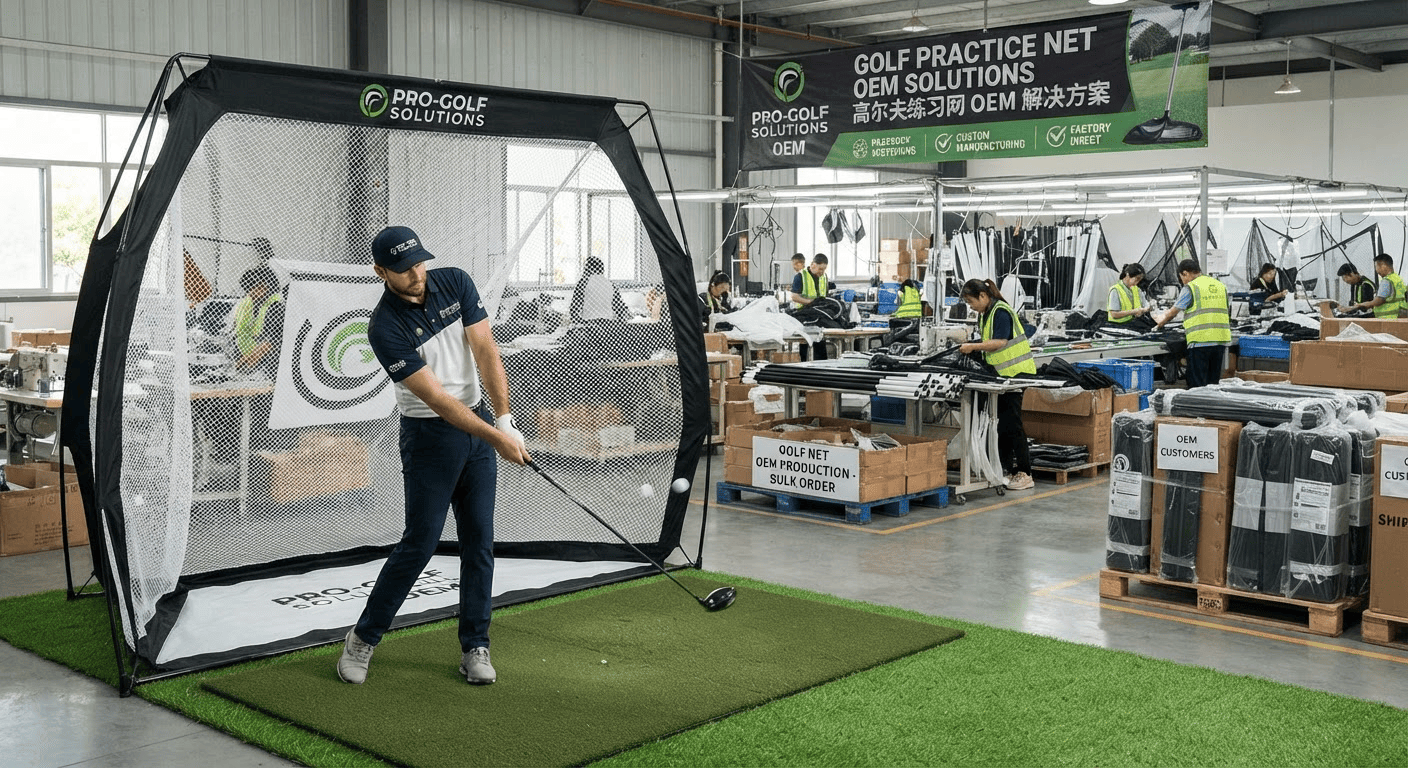 High-quality OEM golf practice nets Golf practice net OEM solutions