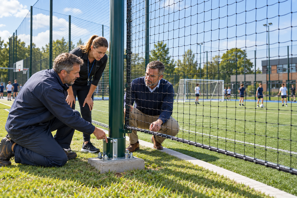 sports safety nets in schools