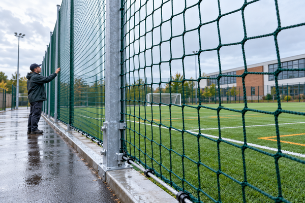 low-maintenance HDPE nets